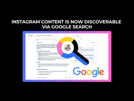Instagram Content Is Now Discoverable via Google Search